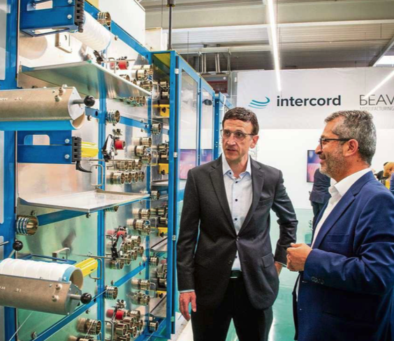 Intercord Thüringen GmbH inaugurates new technology in Mühlhausen Germany and plans further expansion in the near future